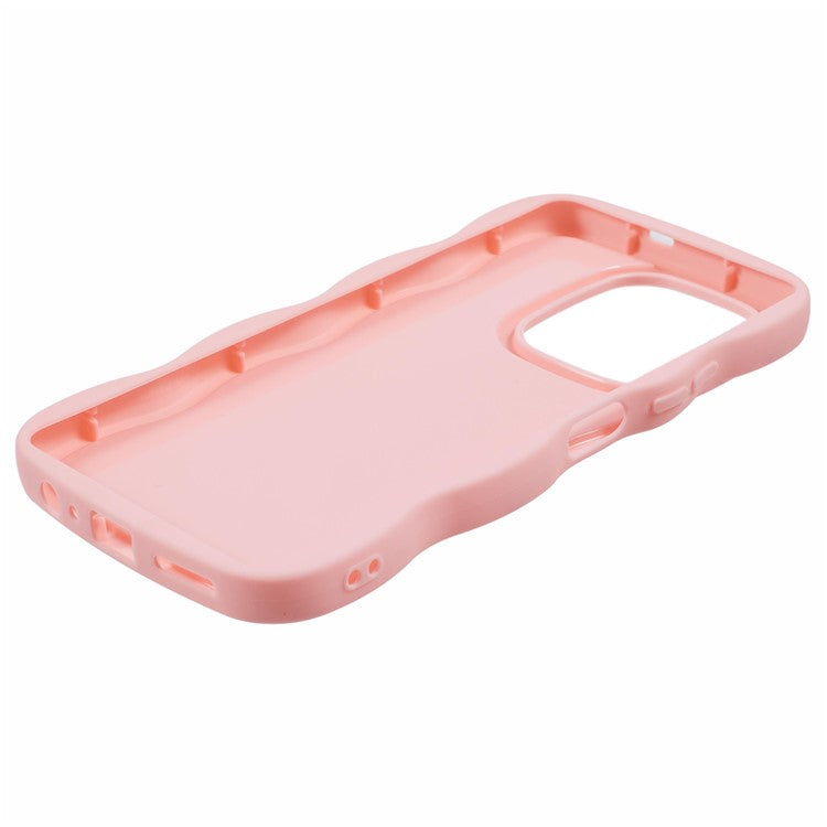 XL Series For TECNO Camon 20 4G / Camon 20 Pro 4G TPU Phone Case Wave Frame - Pink