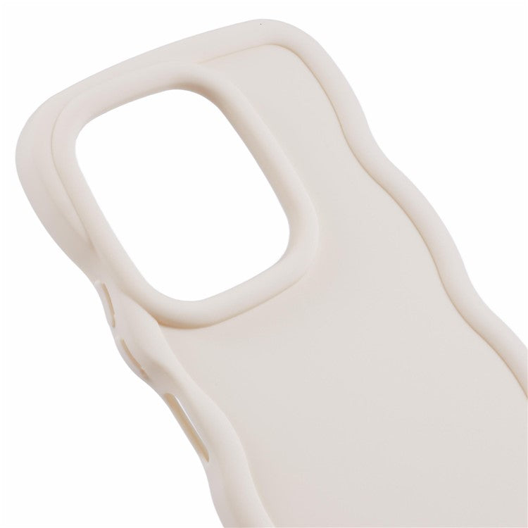 XL Series For TECNO Camon 20 4G / Camon 20 Pro 4G TPU Phone Case Wave Frame - White