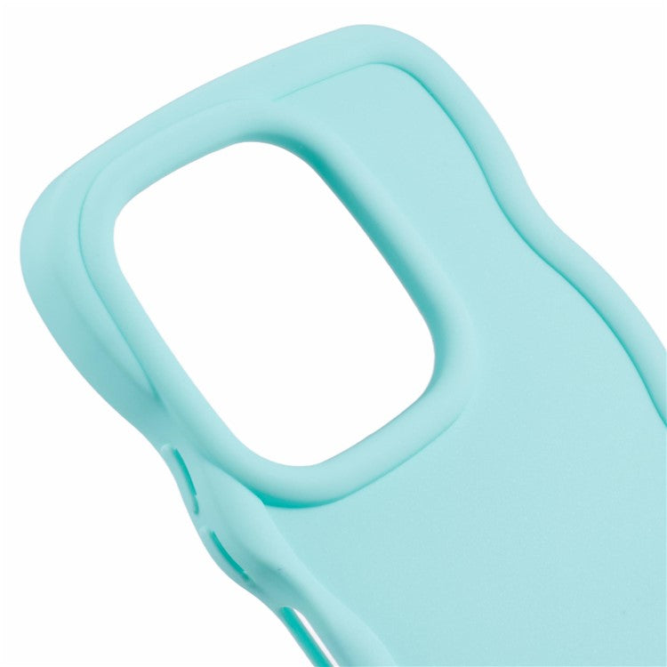 XL Series For TECNO Camon 20 4G / Camon 20 Pro 4G TPU Phone Case Wave Frame - Light Green