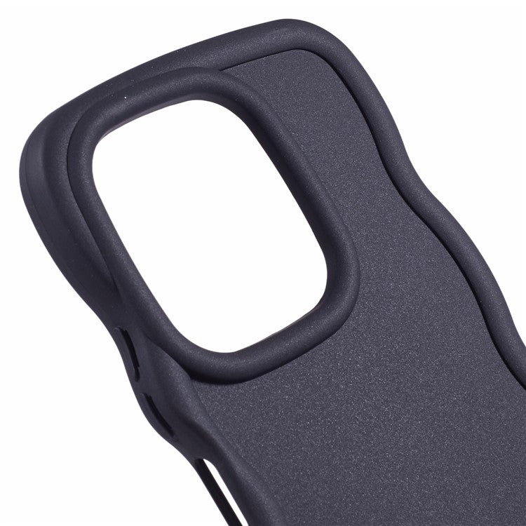 XL Series For TECNO Camon 20 4G / Camon 20 Pro 4G TPU Phone Case Wave Frame - Black