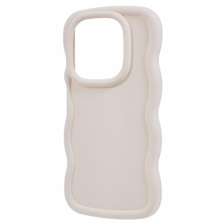 XL Series For TECNO Spark Go 2024 4G / Infinix Smart 8 4G Case TPU Phone Cover Wave Edge - White