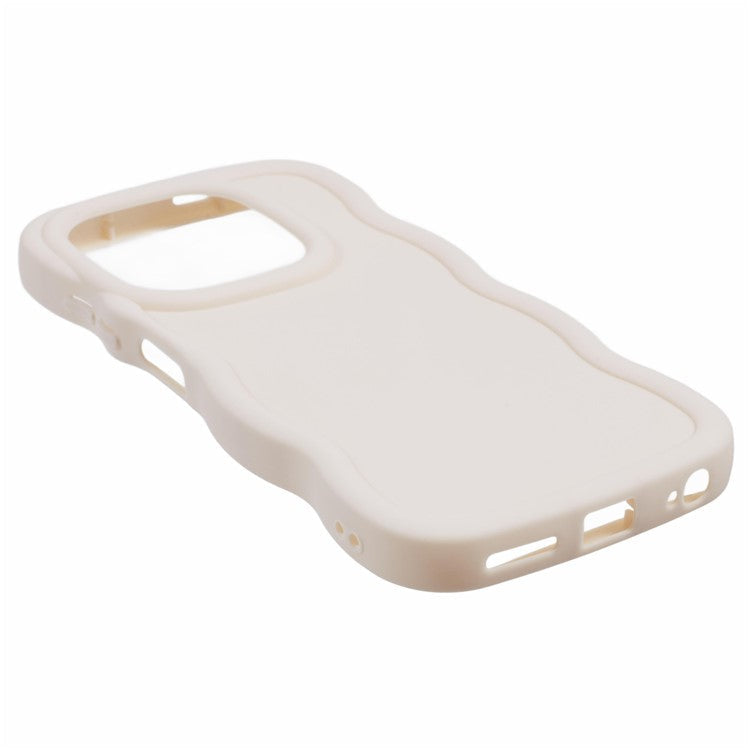 XL Series For TECNO Spark Go 2024 4G / Infinix Smart 8 4G Case TPU Phone Cover Wave Edge - White