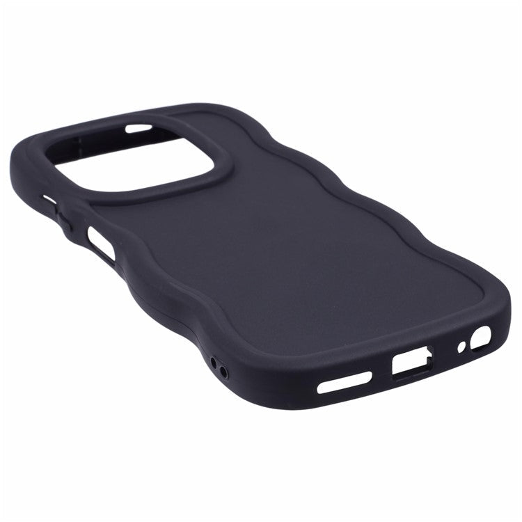 XL Series For TECNO Spark Go 2024 4G / Infinix Smart 8 4G Case TPU Phone Cover Wave Edge - Black