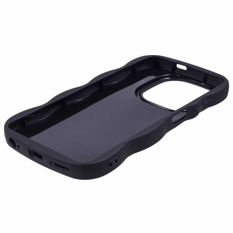 XL Series For TECNO Spark Go 2024 4G / Infinix Smart 8 4G Case TPU Phone Cover Wave Edge - Black