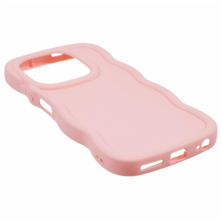 XL Series For TECNO Spark Go 2024 4G / Infinix Smart 8 4G Case TPU Phone Cover Wave Edge - Pink