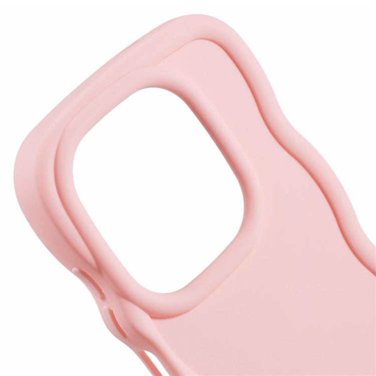 XL Series For TECNO Spark Go 2024 4G / Infinix Smart 8 4G Case TPU Phone Cover Wave Edge - Pink