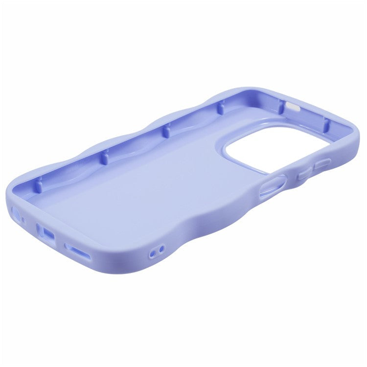 XL Series For TECNO Spark Go 2024 4G / Infinix Smart 8 4G Case TPU Phone Cover Wave Edge - Purple