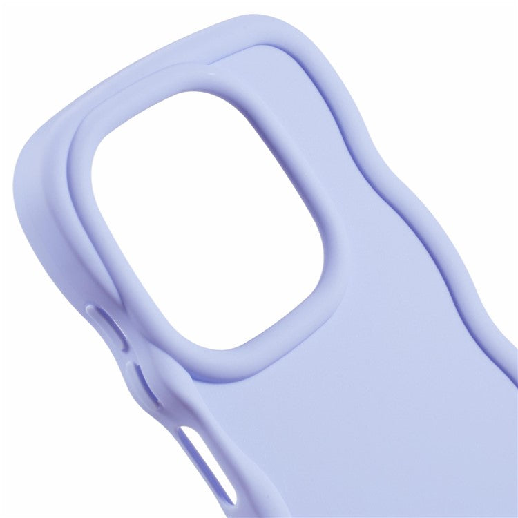 XL Series For TECNO Spark Go 2024 4G / Infinix Smart 8 4G Case TPU Phone Cover Wave Edge - Purple