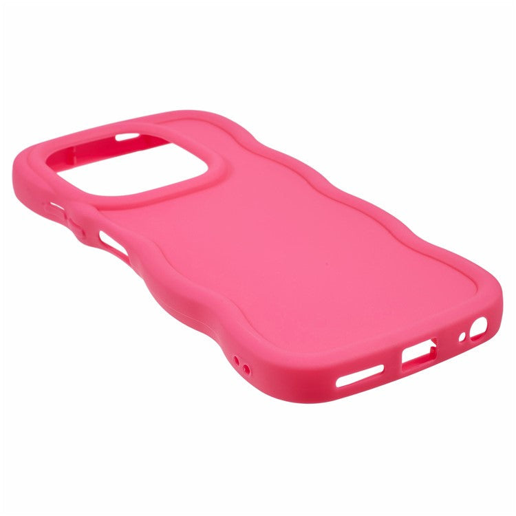 XL Series For TECNO Spark Go 2024 4G / Infinix Smart 8 4G Case TPU Phone Cover Wave Edge - Rose