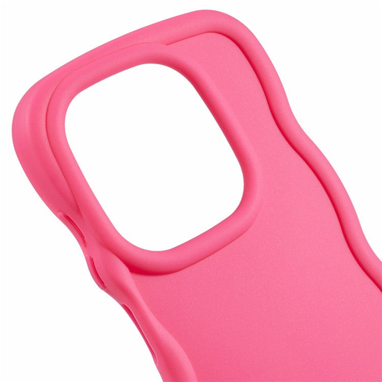 XL Series For TECNO Spark Go 2024 4G / Infinix Smart 8 4G Case TPU Phone Cover Wave Edge - Rose