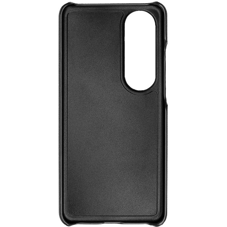 IMAK Ruiyi Series for OnePlus Nord CE4 5G / Oppo K12 Case Leather Coated PC Back Cover - Cross Texture