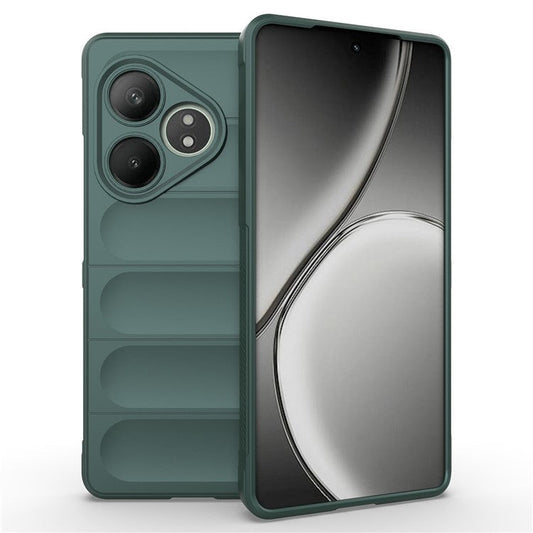 For Realme GT Neo6 SE 5G / GT 6 5G / GT 6T 5G Case TPU Drop Protection Shell Phone Cover - Green