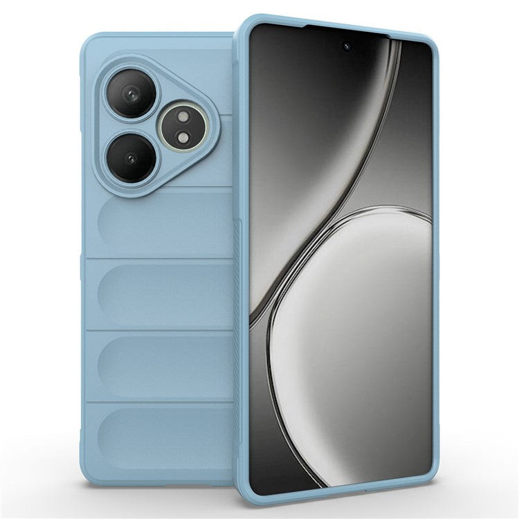 For Realme GT Neo6 SE 5G / GT 6 5G / GT 6T 5G Case TPU Drop Protection Shell Phone Cover - Baby Blue