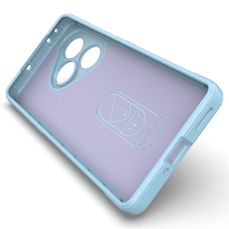 For Realme GT Neo6 SE 5G / GT 6 5G / GT 6T 5G Case TPU Drop Protection Shell Phone Cover - Baby Blue