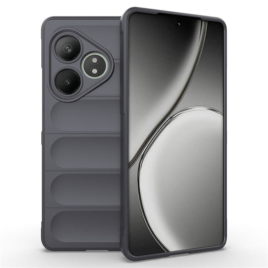 For Realme GT Neo6 SE 5G / GT 6 5G / GT 6T 5G Case TPU Drop Protection Shell Phone Cover - Dark Grey