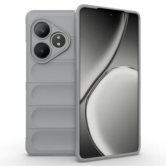 For Realme GT Neo6 SE 5G / GT 6 5G / GT 6T 5G Case TPU Drop Protection Shell Phone Cover - Light Grey