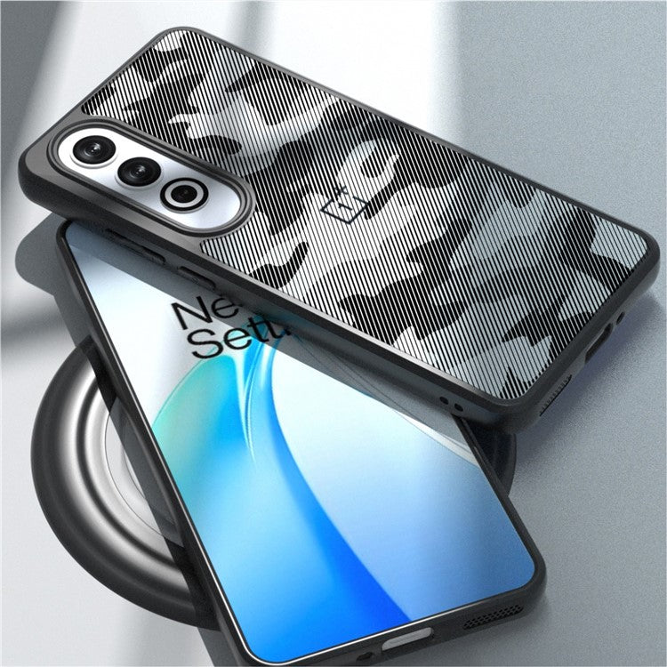 IBMRS For OnePlus Ace 3V 5G Case TPU+PC 2-in-1 Protective Phone Cover - Transparent Black