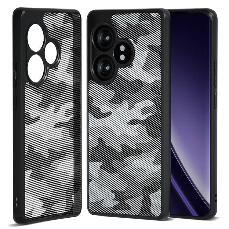 IBMRS For Realme GT Neo6 SE 5G Case TPU+PC Phone Cover Airbags Corners Shockproof - Artistic Camouflage
