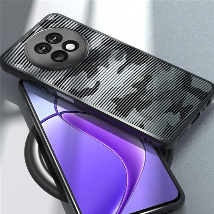 IBMRS For Realme 12 5G / 12x 5G Case Hard PC Back Flexible TPU Frame Phone Cover - Matte Black