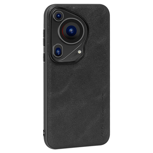 X-LEVEL Bojue-3 Series For Huawei Pura 70 Ultra Case PU Leather+TPU+PC Phone Cover - Black