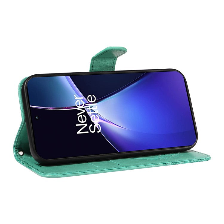 For OnePlus Nord CE4 5G Phone Case Wholesale Butterfly Leather Wallet Cover - Green