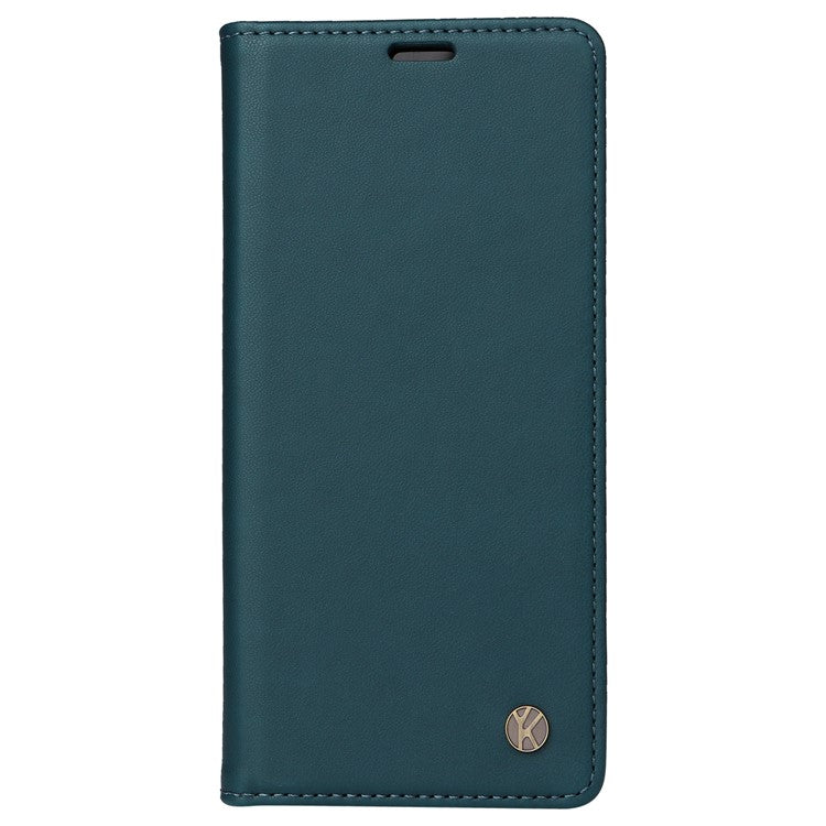 YIKATU YK-001 For Oppo A60 4G Case Stand View Magnetic Protect PU Leather Phone Cover - Green