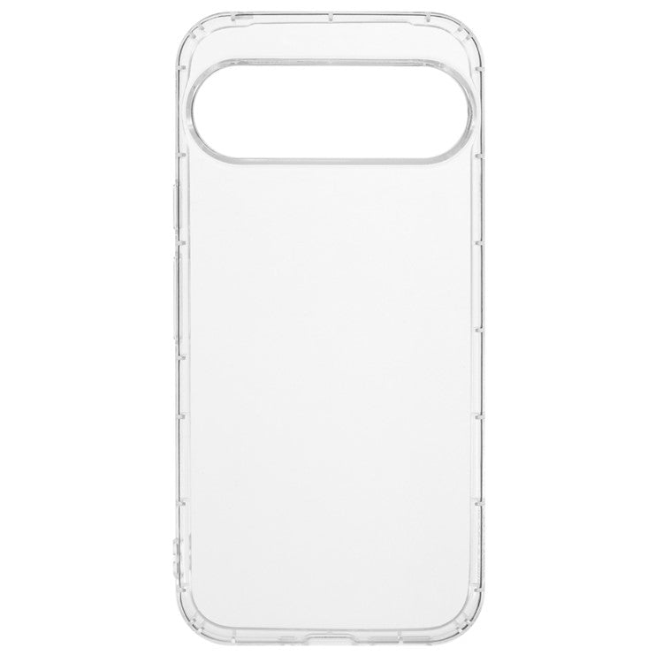 For Google Pixel 9 Pro XL Clear Case Anti-Drop TPU Phone Cover (Big Rear Lens Hole)