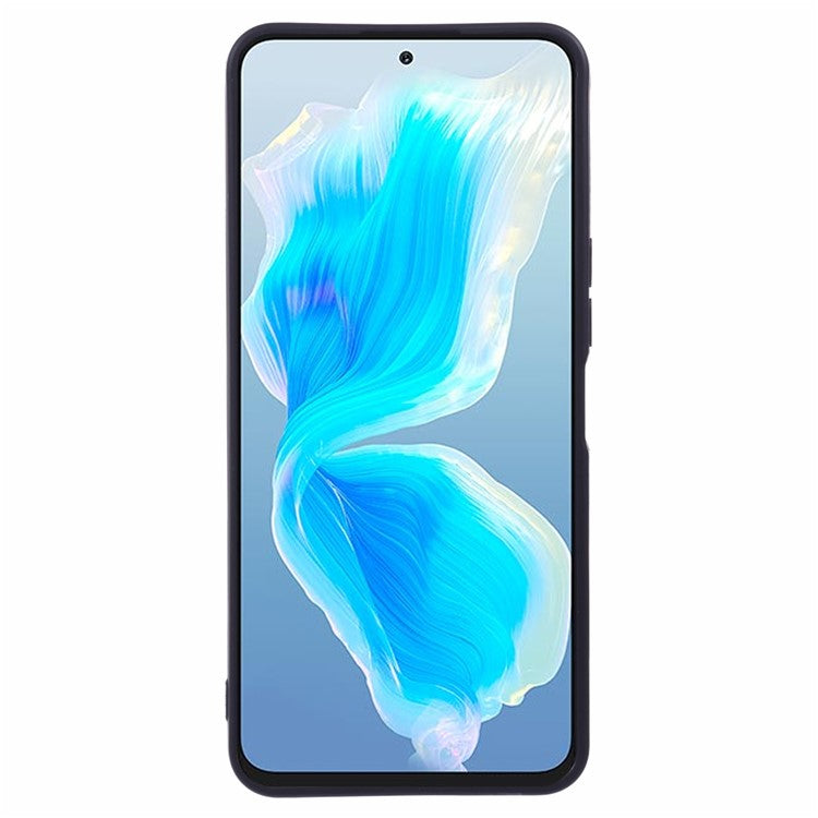 For TECNO Camon 18 Premier Case Straight Edge TPU Phone Cover Precise Cut-Outs - Black