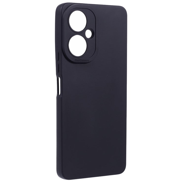 For TECNO Camon 19 4G / 19 Pro 4G	 Soft TPU Case Straight Edge Phone Cover, Black