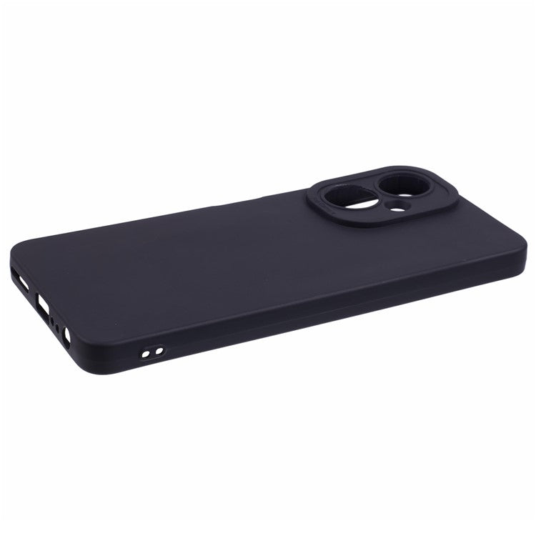 For TECNO Camon 19 4G / 19 Pro 4G	 Soft TPU Case Straight Edge Phone Cover, Black