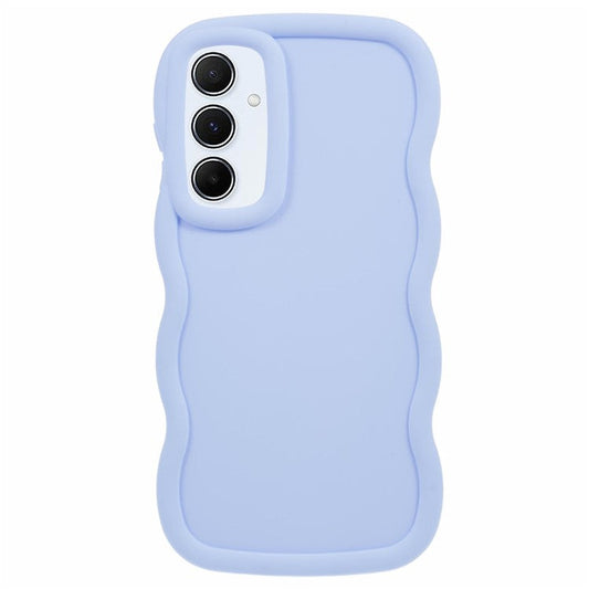 XL Series For Samsung Galaxy M14 5G / F14 5G Case TPU Phone Cover with Wave Frame - Purple