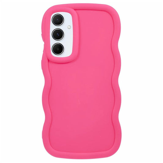 XL Series For Samsung Galaxy M14 5G / F14 5G Case TPU Phone Cover with Wave Frame - Rose