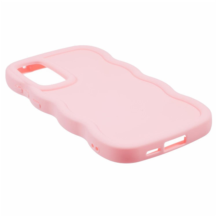 XL Series For Samsung Galaxy M14 5G / F14 5G Case TPU Phone Cover with Wave Frame - Pink