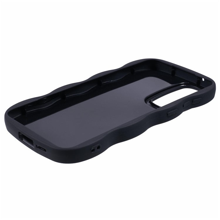 XL Series For Samsung Galaxy M14 5G / F14 5G Case TPU Phone Cover with Wave Frame - Black