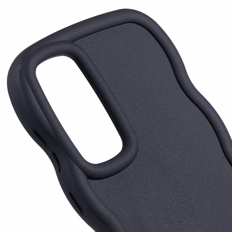 XL Series For Samsung Galaxy M14 5G / F14 5G Case TPU Phone Cover with Wave Frame - Black