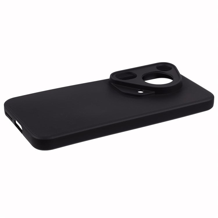 X-LEVEL TPU Phone Case for Huawei Pura 70 Ultra Liquid Silicone Texture Phone Cover - Black