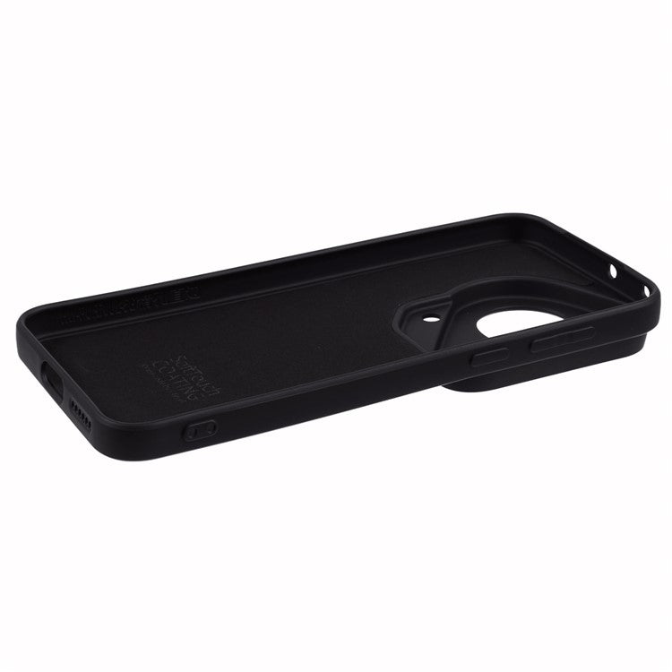 X-LEVEL TPU Phone Case for Huawei Pura 70 Ultra Liquid Silicone Texture Phone Cover - Black