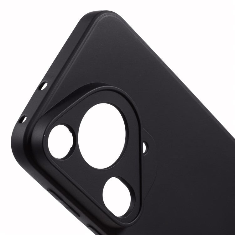 X-LEVEL TPU Phone Case for Huawei Pura 70 Ultra Liquid Silicone Texture Phone Cover - Black