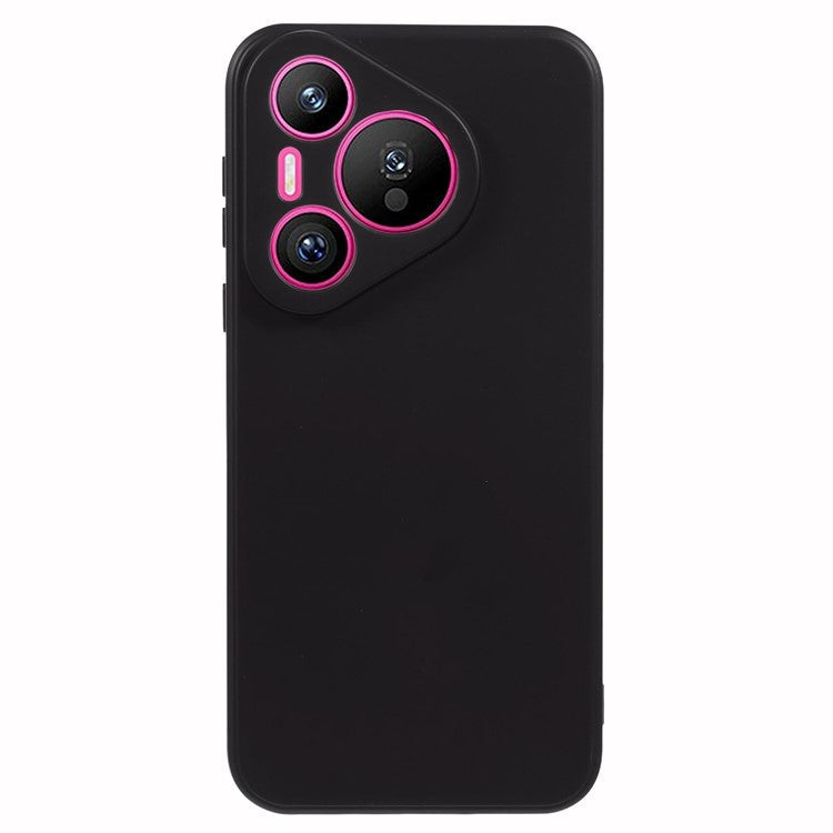 X-LEVEL For Huawei Pura 70 TPU Phone Case Liquid Silicone Texture Phone Cover - Black