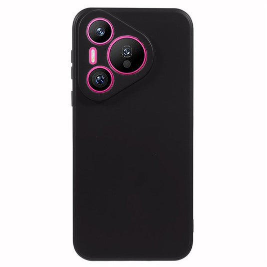 X-LEVEL For Huawei Pura 70 TPU Phone Case Liquid Silicone Texture Phone Cover - Black