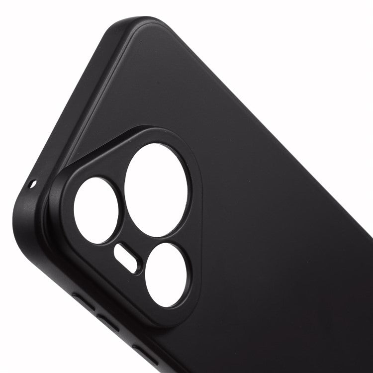 X-LEVEL For Huawei Pura 70 TPU Phone Case Liquid Silicone Texture Phone Cover - Black
