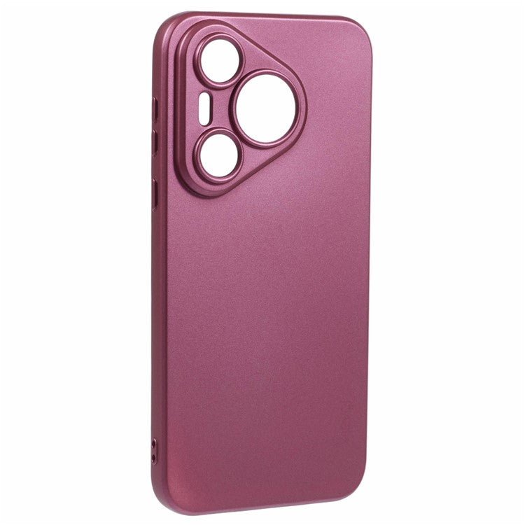 X-LEVEL Guardian Series For Huawei Pura 70 Cell Phone Case Anti-Fingerprint Matte TPU Cover - Wine Red
