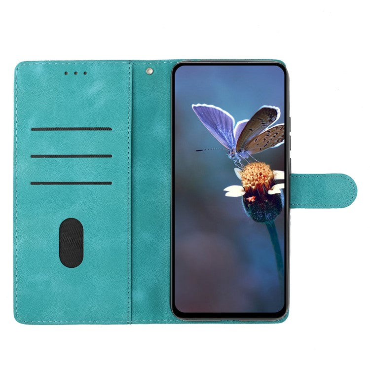 For Samsung Galaxy S21 Ultra 5G Wholesale Phone Shell PU Leather Imprinted Pattern Wallet Phone Cover - Green