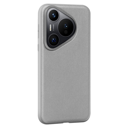 X-LEVEL For Huawei Pura 70 Phone Case Luxurious PU Leather+PC Drop-proof Cover - Grey