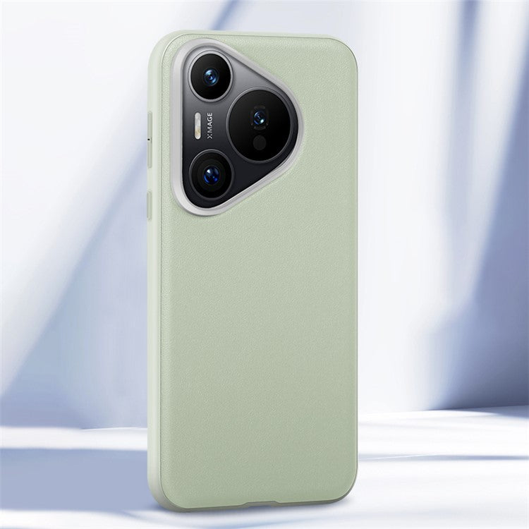 X-LEVEL For Huawei Pura 70 Phone Case Luxurious PU Leather+PC Drop-proof Cover - Green
