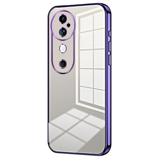 For vivo S19 5G Case Electroplating Soft TPU Phone Cover - Purple
