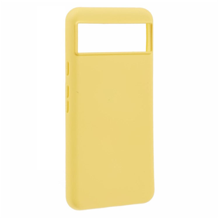 For Google Pixel 8 Case 2.0mm TPU Phone Cover Arc Edge - Yellow