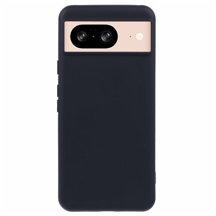 For Google Pixel 8 Case 2.0mm TPU Phone Cover Arc Edge - Black