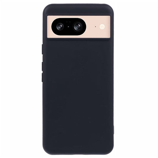 For Google Pixel 8 Case 2.0mm TPU Phone Cover Arc Edge - Black