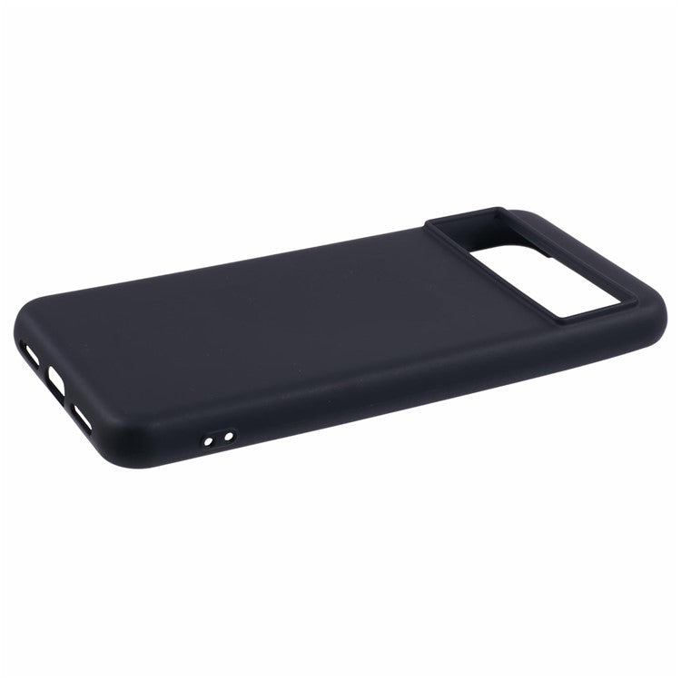 For Google Pixel 8 Case 2.0mm TPU Phone Cover Arc Edge - Black